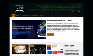 Encuentroconlafe.wordpress.com thumbnail