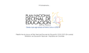 Encuesta.plandecenal.edu.co thumbnail