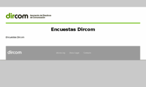 Encuestas.dircom.org thumbnail