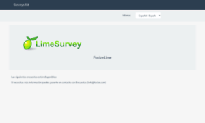 Encuestas.foxize.com thumbnail