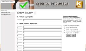 Encuestas.kdweb.es thumbnail