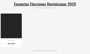 Encuestas2020.com thumbnail