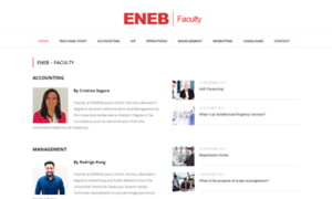 Enebfaculty.com thumbnail