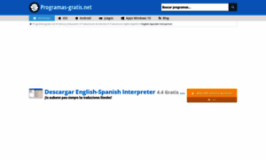 English-spanish-interpreter.programas-gratis.net thumbnail