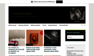 Enlalistanegra.wordpress.com thumbnail