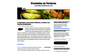 Ensaladasdeverduras.wordpress.com thumbnail