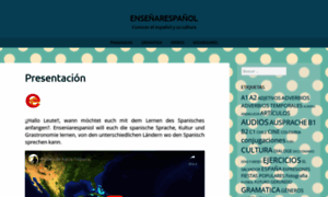 Enseniarespaniol.wordpress.com thumbnail