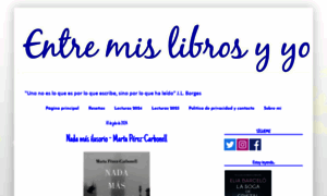 Entremislibrosyo.blogspot.com thumbnail