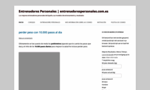 Entrenadorespersonales.com.es thumbnail