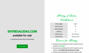 Entresalidas.com thumbnail