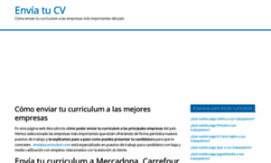 Enviatucurriculum.com thumbnail