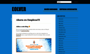 Eolver.wordpress.com thumbnail