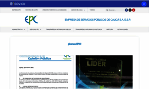 Epccajica.gov.co thumbnail