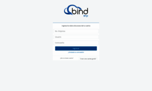 Erp.bind.com.mx thumbnail