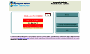 Erp.untumbes.edu.pe thumbnail