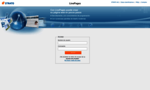Es-livepages.strato.com thumbnail