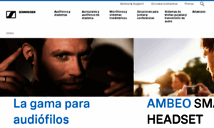 Es-mx.sennheiser.com thumbnail