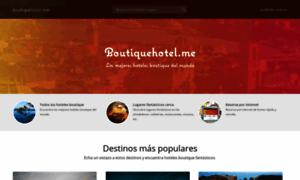 Es.boutiquehotel.me thumbnail