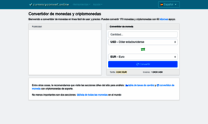 Es.currencyconvert.online thumbnail
