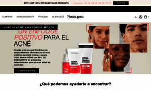 Es.neutrogena.com thumbnail