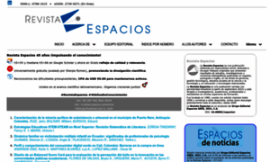 Es.revistaespacios.com thumbnail