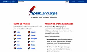 Es.speaklanguages.com thumbnail