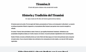 Es.tiramisu.it thumbnail