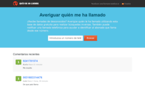 Es.whocalledme.net thumbnail
