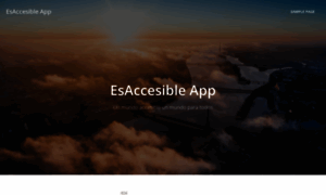 Esaccesibleapp.com thumbnail
