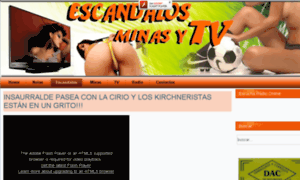 Escandalosminasytv.com.ar thumbnail