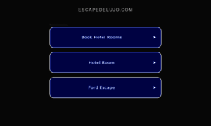 Escapedelujo.com thumbnail