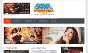 Escenarios.nuevavida977fm.com thumbnail