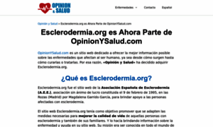 Esclerodermia.org thumbnail