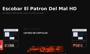 Escobarelpatrondelmalhd.blogspot.com thumbnail