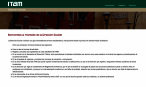 Escolar.itam.mx thumbnail