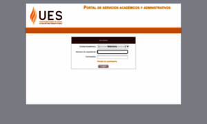 Escolares.ues.mx thumbnail