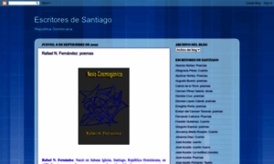 Escritoresdesantiago.blogspot.com thumbnail