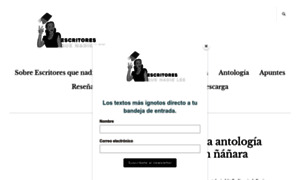 Escritoresquenadielee.com thumbnail