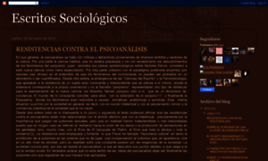 Escritosociologicos.blogspot.com thumbnail