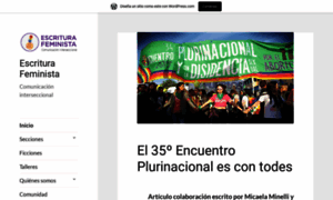 Escriturafeminista.wordpress.com thumbnail