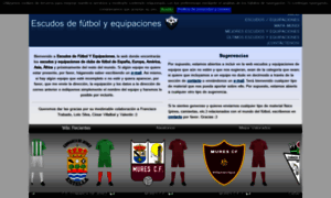 Escudosdefutbolyequipaciones.com thumbnail