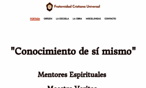 Escuela-fraternidadcristianauniversal.org thumbnail