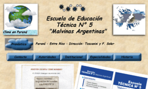 Escuela5parana.com thumbnail