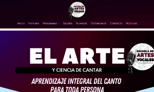 Escueladeartesvocales.cl thumbnail