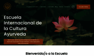 Escueladeayurveda.com thumbnail