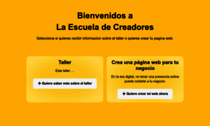 Escueladecreadores.com thumbnail