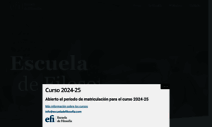 Escueladefilosofia.com thumbnail