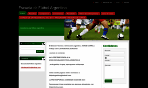 Escueladefutbolargentino.webnode.com.ar thumbnail