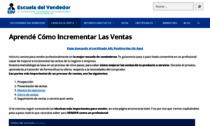 Escueladelvendedor.info thumbnail