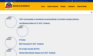 Escuelademanejo.com.pe thumbnail
